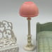 Lot of Playskool Dollhouse Furniture Bed High Chair Bed Cradle Lamp Sink Vintage