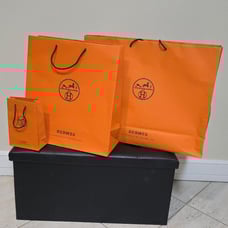 Hermes Shopping Bag bundle