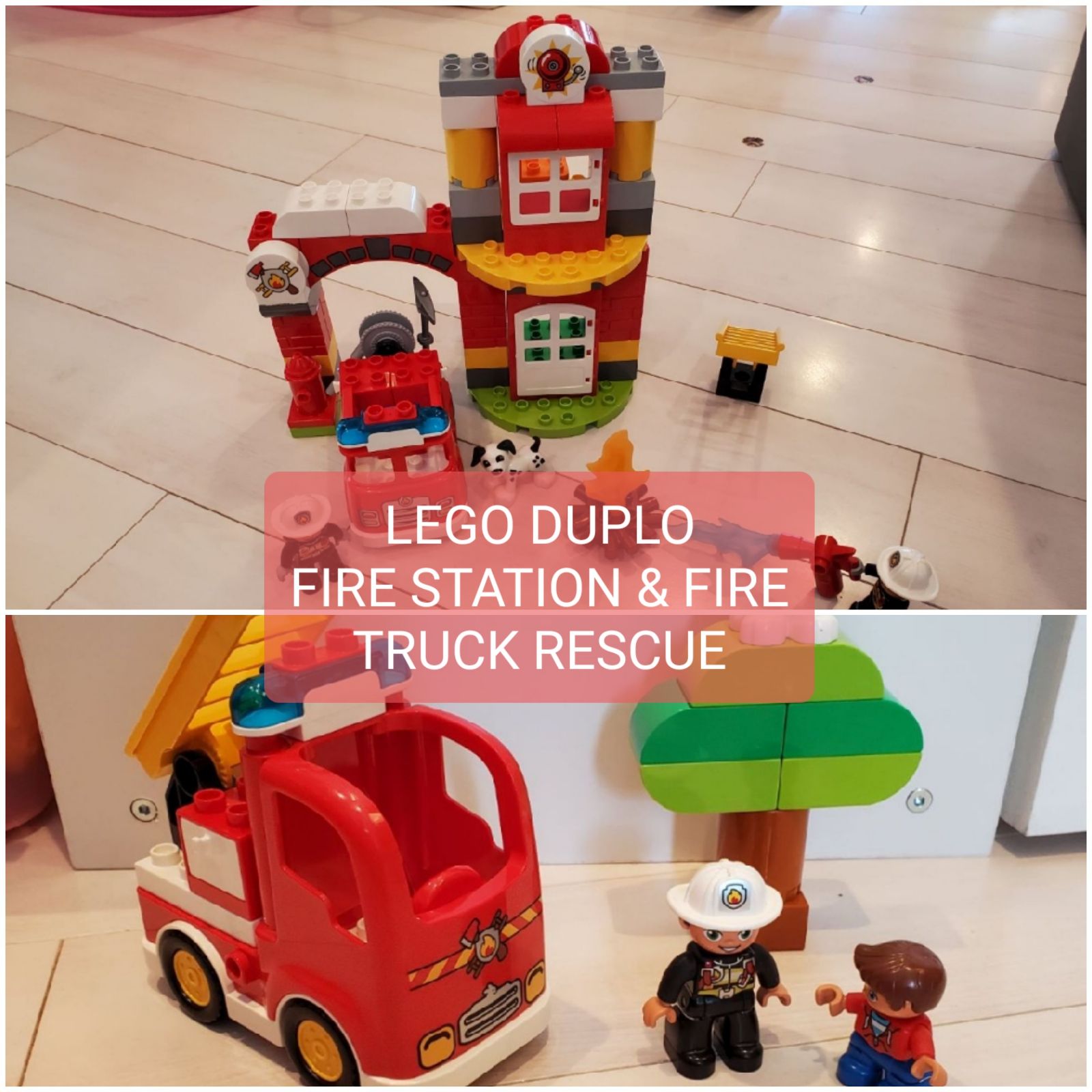LEGO DUPLO: Fire Station & Firetruck