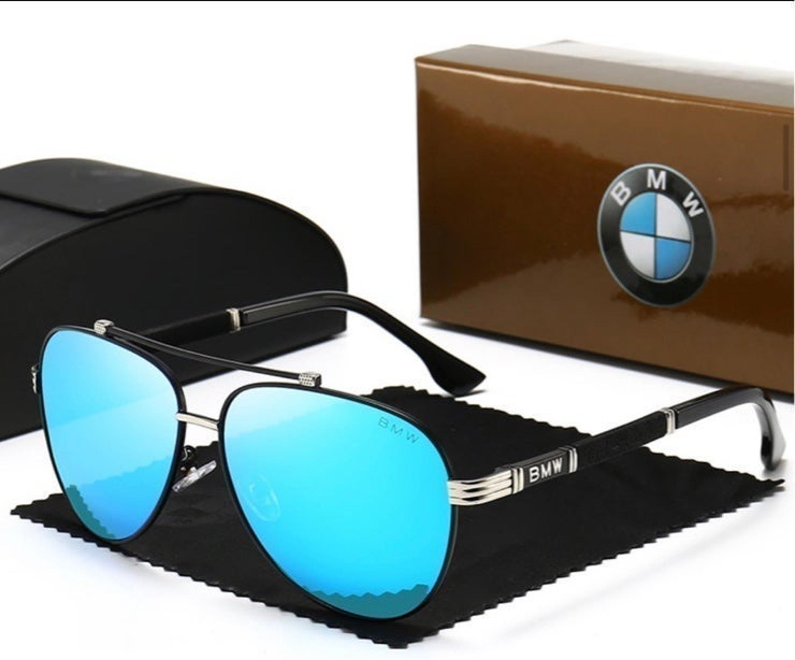 BMW luxury polarized premium sunglass Blue/Black