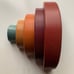 SOLD Rainbow stacker and peg nins