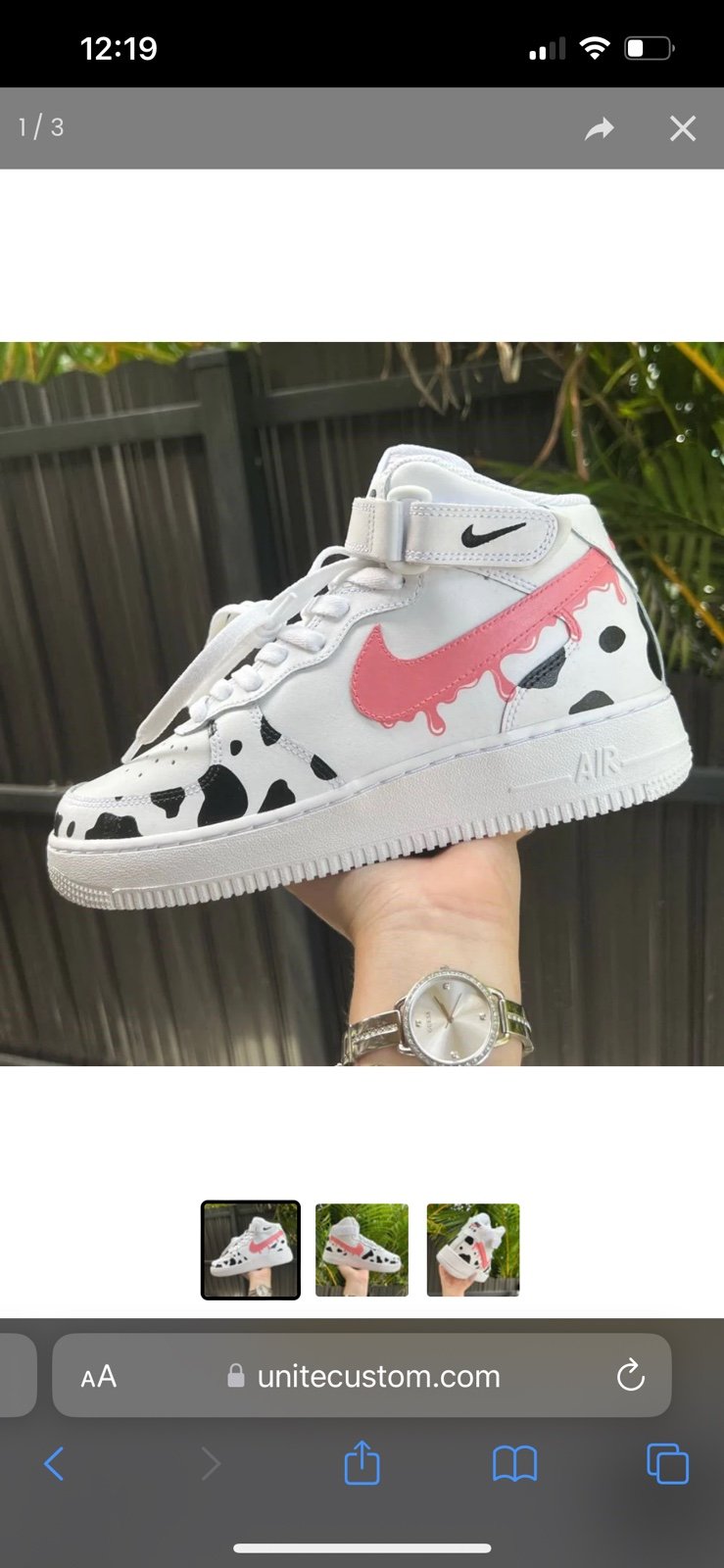 Custom Nike Air Force 1 Mid
