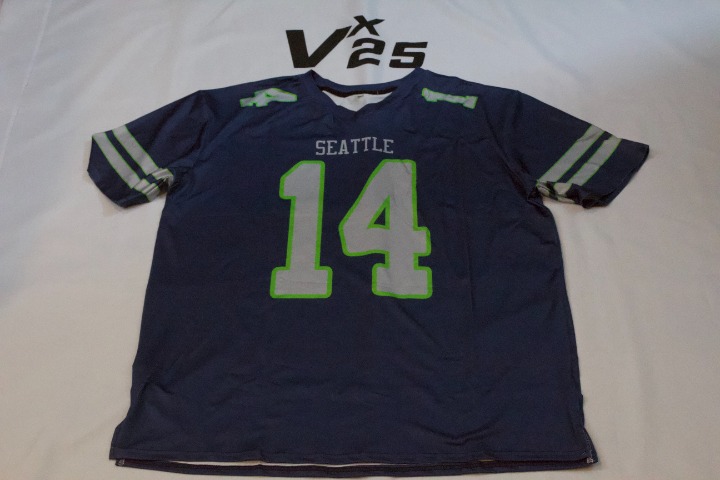 NEW Men's Seattle Seahawks Sam Darnold Blue Home Jersey Size Large