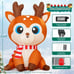 NEW 5 FT Christmas Inflatable Reindeer Outdoor Decoration