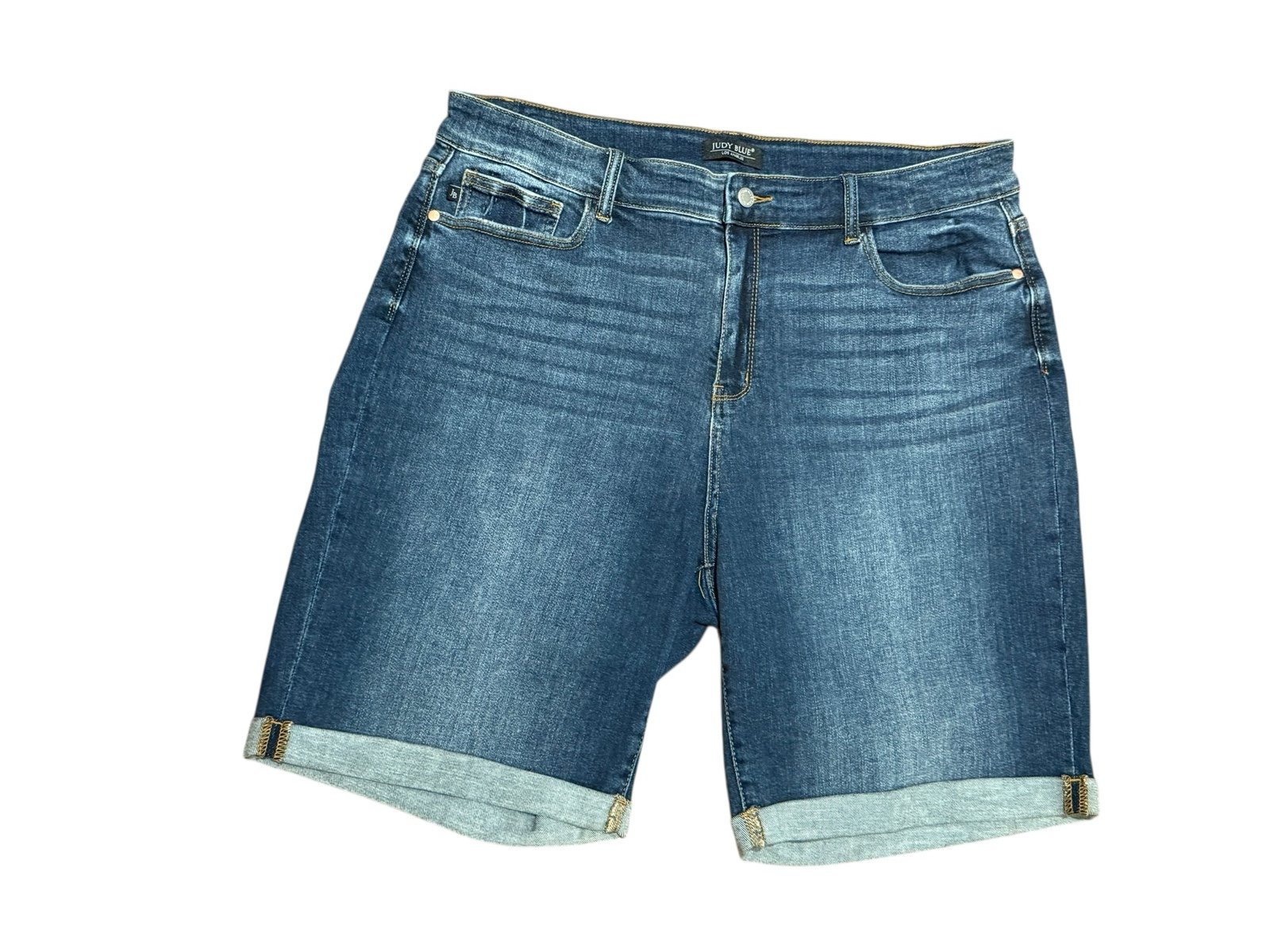 Judy Blue Women’s Size 3XL Denim Shorts with 9” Inseam