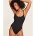 Andie Swim The Cheeky Amalfi One Piece in Black M NWT