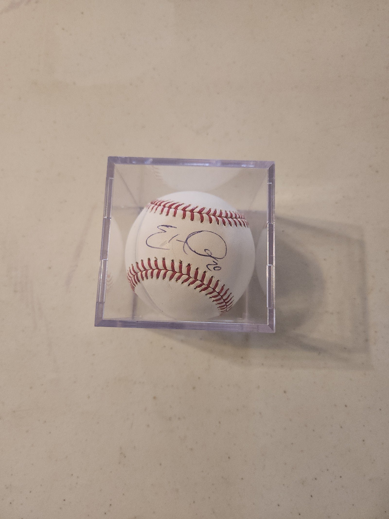 Eric Hinske #20 Atlanta Braves Autograph Baseball