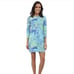 Lilly Pulitzer Marlow Dress in Lilly’s Lagoon Sea Blue Size Extra Small
