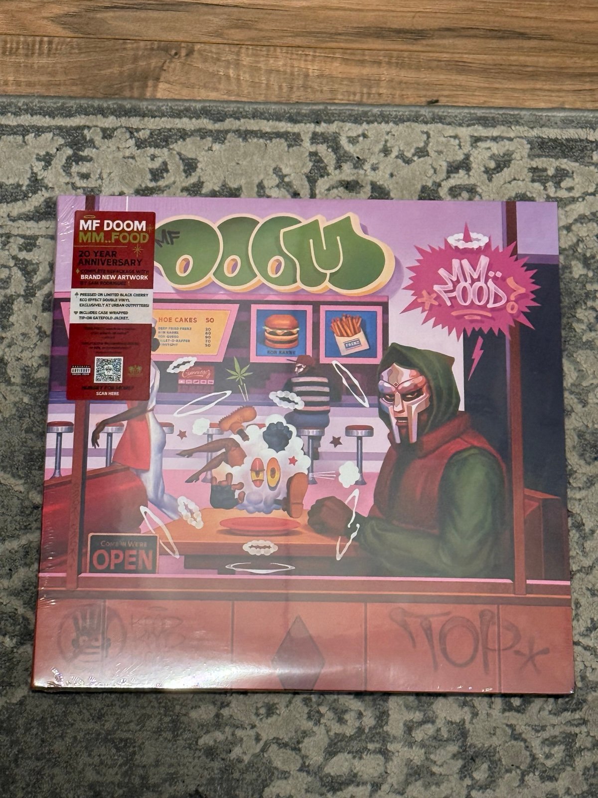 MF DOOM - MM..FOOD 20th Anniversary Limited 2XLP Vinyl. Brand New!