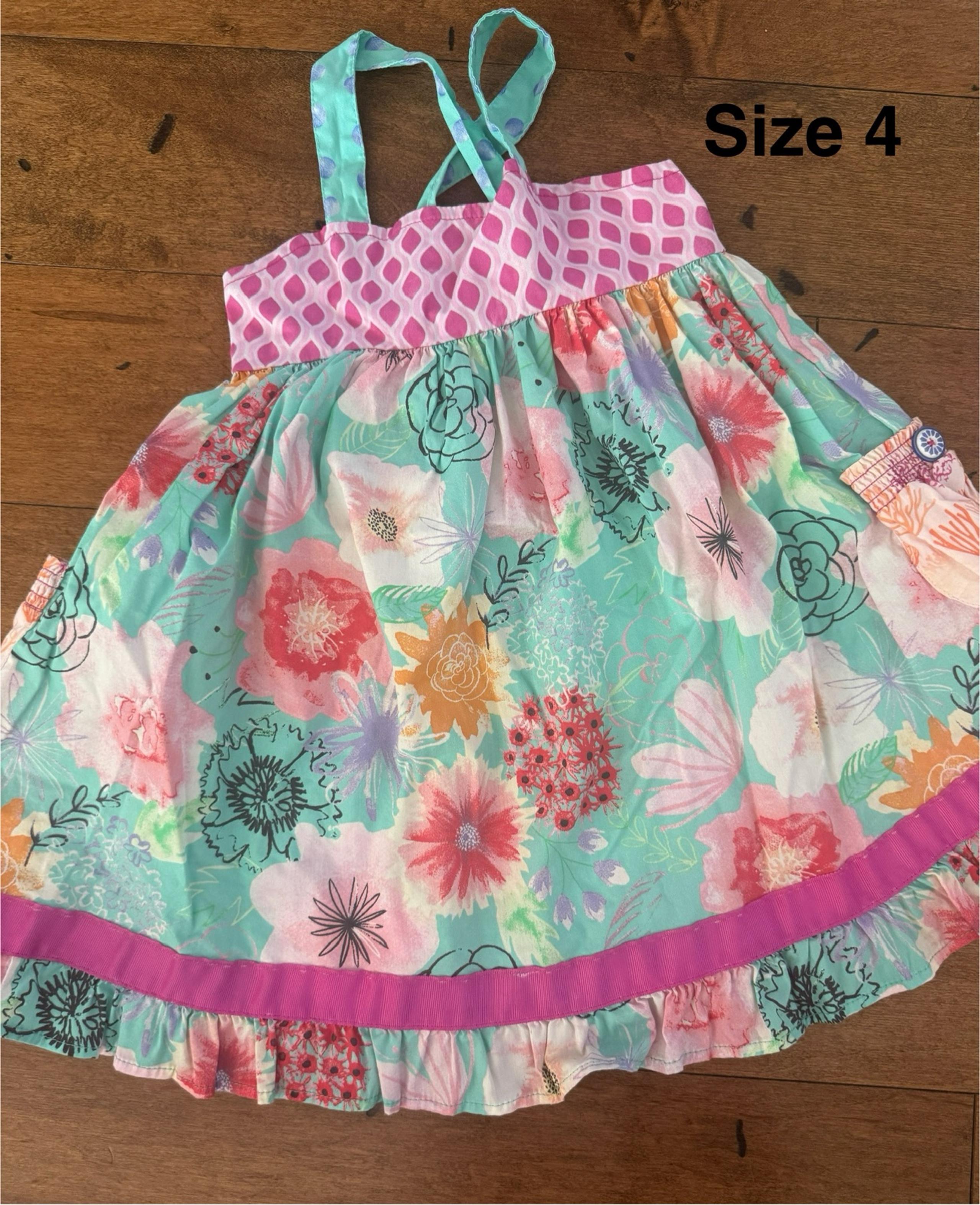Heads Up Seven Dress 4t - Matilda Jane