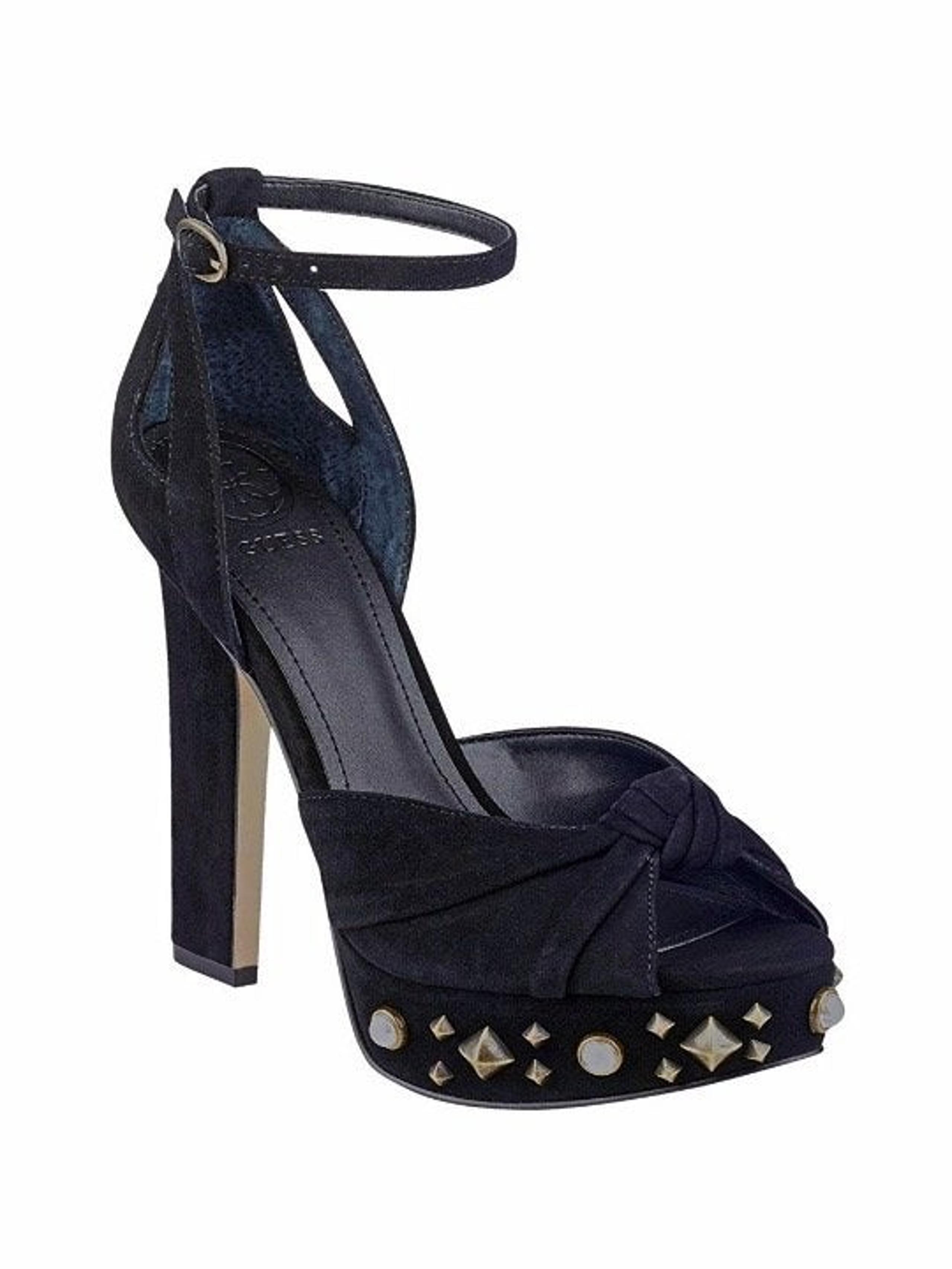 Guess Womens Kenzie2 Open Toe Pumps