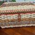 Sewing box and tin of lace