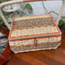 Sewing box and tin of lace