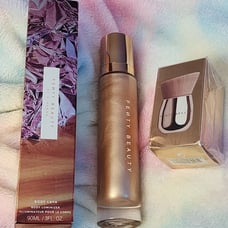Fenty Who Needs Clothes? Body Lava & Kabuki Brush (RARE LIMITED EDITION SET!)