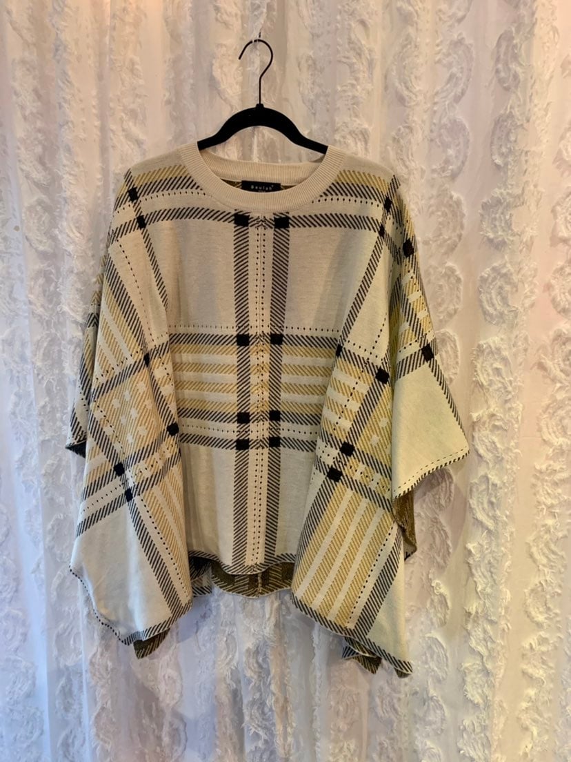 Beulah Style Brand Poncho Cape