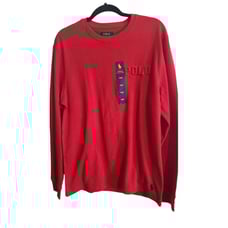 Mens Ralph Lauren polo shirt size large Thermal/waffle