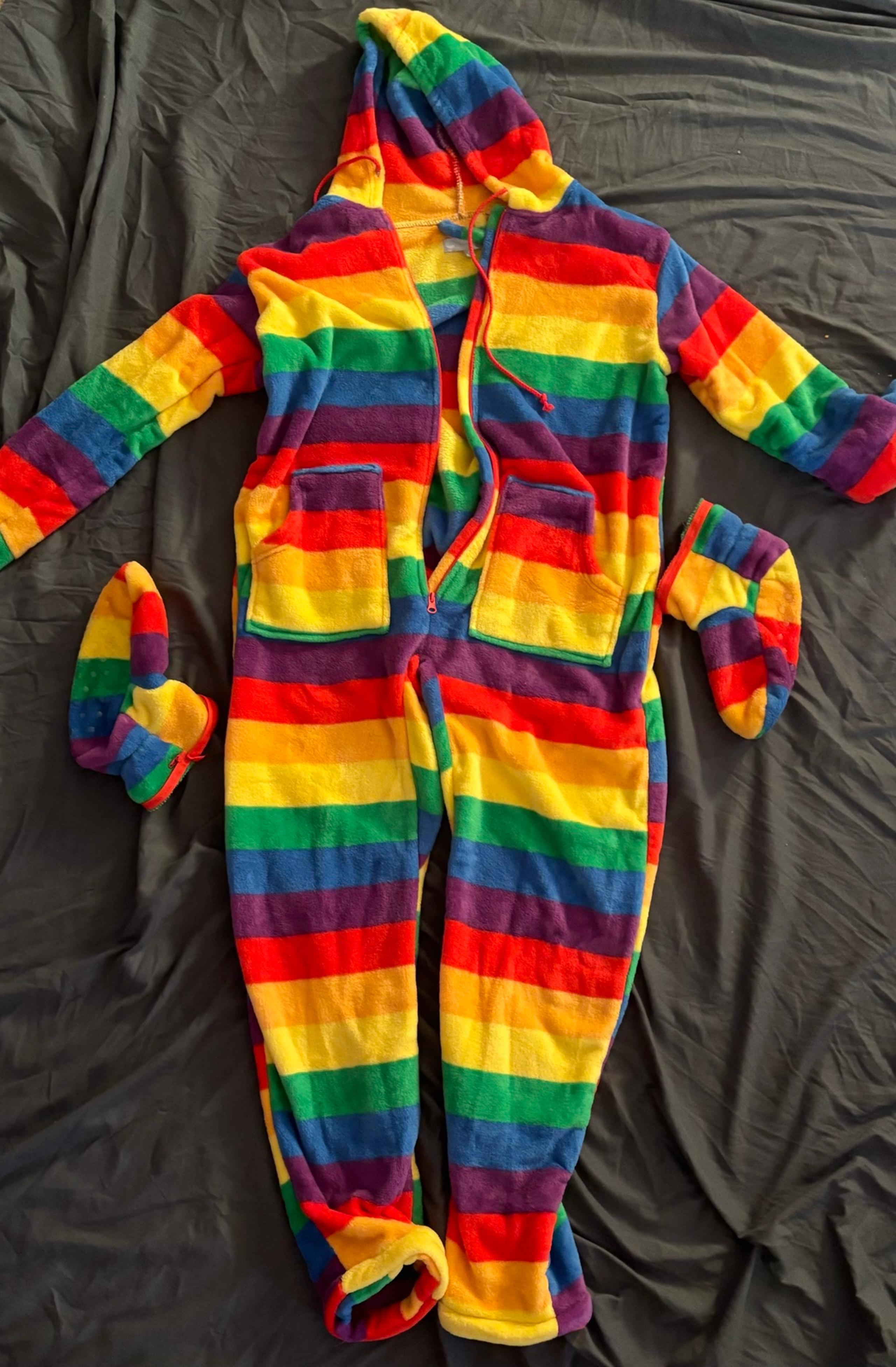 Rainbow onesies