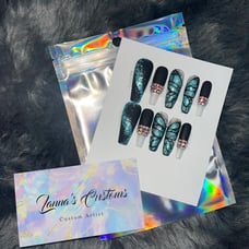 Butterfly Press-On Nails
