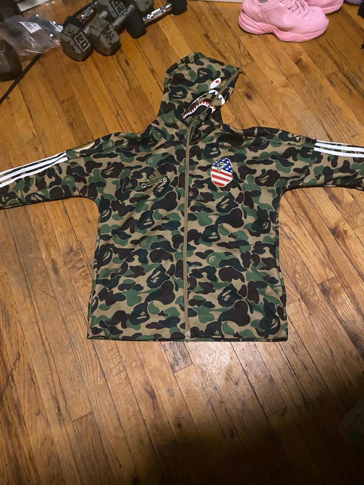 Bape x Adidas Spring ‘19 Hoodie