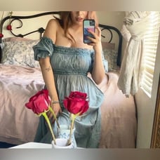 doen Catrinette cotton maxi dress
