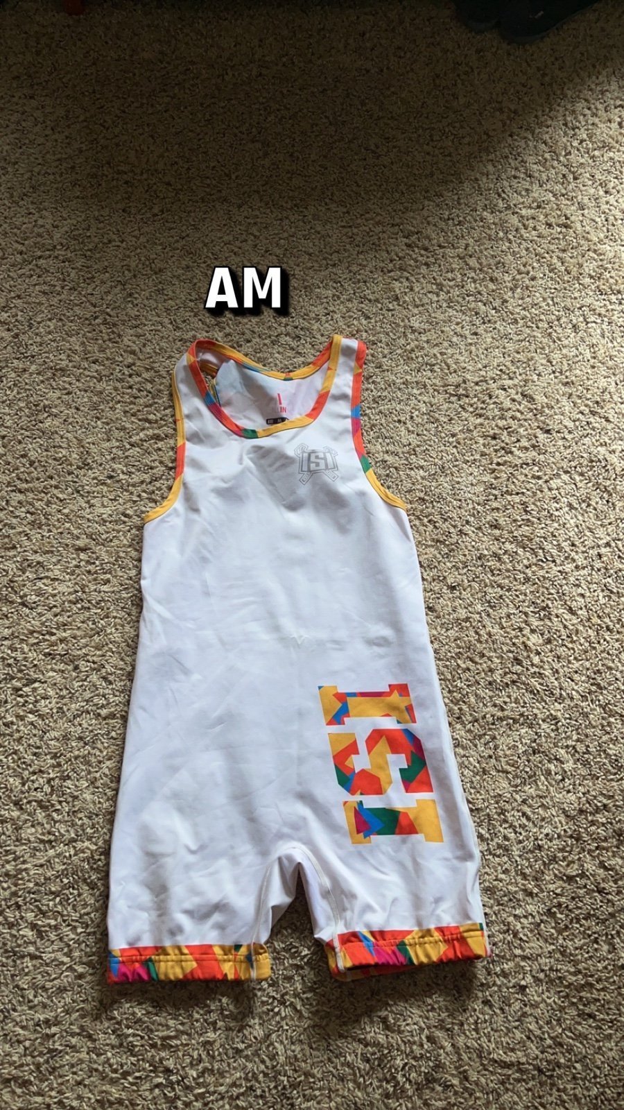 ISI wrestling singlet (Iron sharpens Iron)