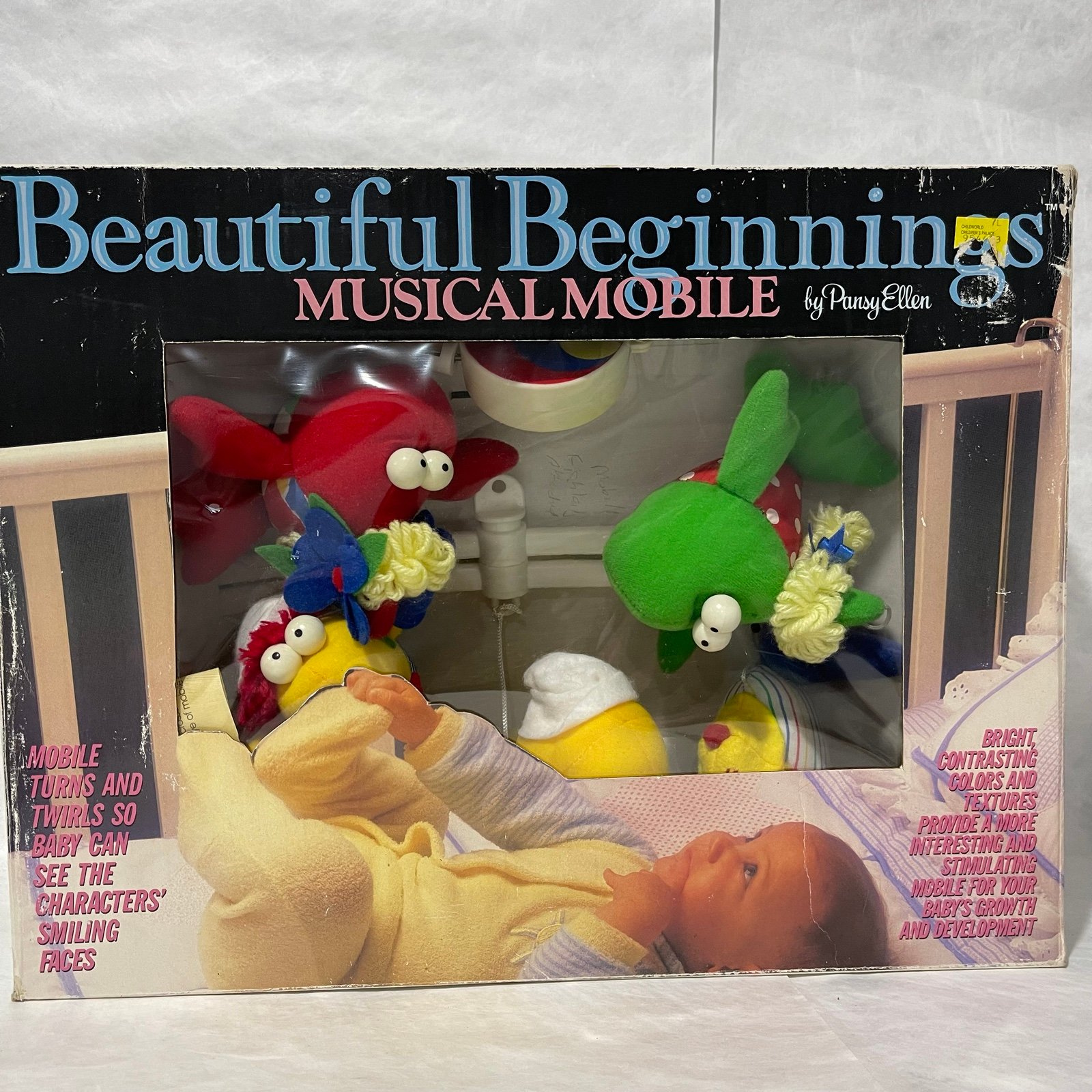 HTF 1988 The Beautiful Beginnings Musical Mobile Collection FISH TALES **read**