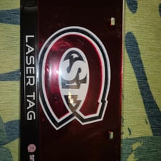 St. Cloud State Huskies Sharp looking Laser Tag License Plate (CP-D1)