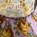 Matilda Jane Platinum Yellow rose flutter Dress Golden size 2 birds lavender