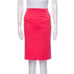 BLUEMARINE Raspberry Pink High-waisted Pencil Skirt