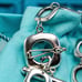 Tiffany Sterling Square Box Cushion Link Toggle 61/2 Bracelet