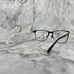 Calvin Klein CK5399 001 Eyeglasses Black White Square Full Rim Frames 52-17-135