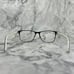 Calvin Klein CK5399 001 Eyeglasses Black White Square Full Rim Frames 52-17-135