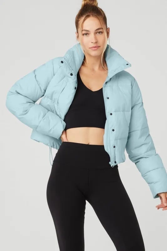 Alo Cropped Gold Rush Puffer- NO OFFERS