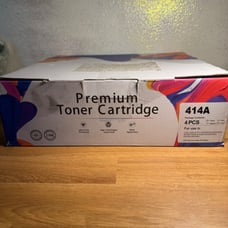 414A Premium Toner Cartridge 4 Pack Color LaserJet Pro M454 M454dn M454dw HP