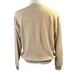 Peru Unlimited Men's V Neck Sweater Baby Alpaca Wool Size Large Beige Tan Sand