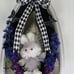 Easter Egg Wreath, Gothic Easter, Easter Wreath