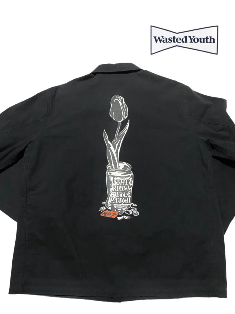 【ラッピング不可】 Wasted Youth Jacket Patch Eye Black & ジャケット・アウター