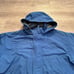 Duluth Trading Co. Parka Jacket Mens Extra Large Blue Zip Winter Fleece Lined