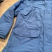 Duluth Trading Co. Parka Jacket Mens Extra Large Blue Zip Winter Fleece Lined