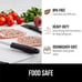100% BPA Free Reversible Durable Kitchen Cutting Board Set of 3