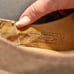 Vionic Mens Bowery Bruno Suede Wingtip Dress Shoe Taupe Brown Size 10.5 43.5 EU