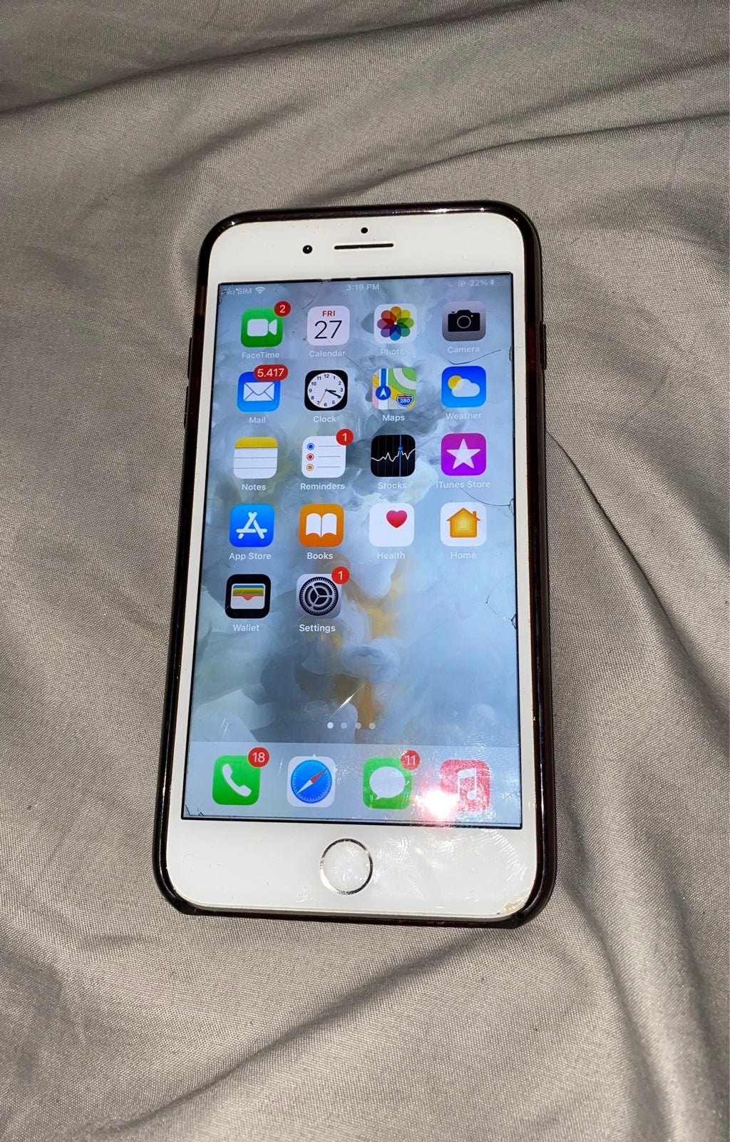 iPhone 7 Plus Silver 32 gigabytes