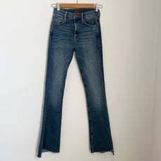 Mother the Runaway Step Fry Jean Blue Size 23