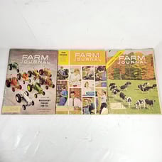 Vintage Farm Journal Magazines 1964 Lot Of 3