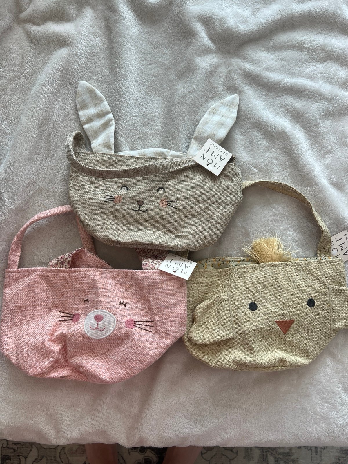Mon Ami Fabric Easter Baskets