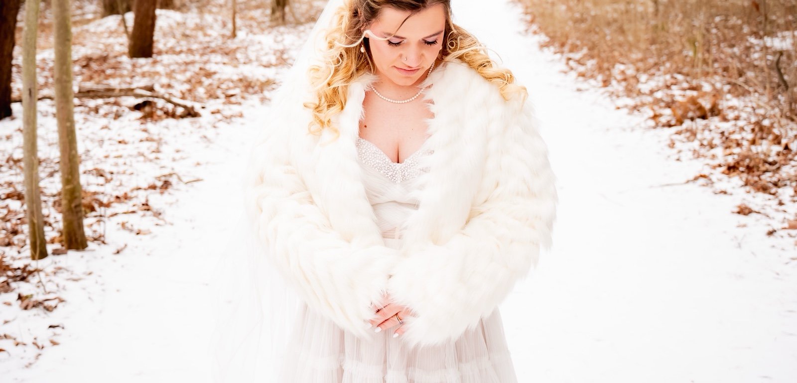 Belle Amour Fur Bridal Coat
