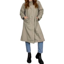 Vintage Tan Longline Rain/Trench Coat