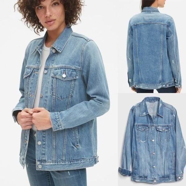 NWT Gap Boyfriend Denim Jacket