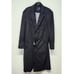 Arthur Black Men's Wool/Cashmere Blend Single Breasted Black Long Coat, Size 42R