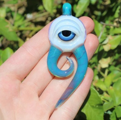 Glass Eye Pendant